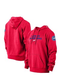 New Era Red Detroit Pistons 202122 City Edition Pullover Hoodie At Nordstrom