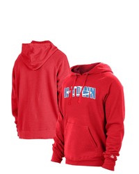 New Era Red Houston Rockets 202021 City Edition Pullover Hoodie At Nordstrom