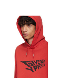 Givenchy Red Mad Trip Tour Hoodie