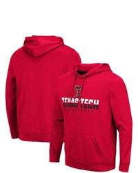 Colosseum Red Texas Tech Red Raiders Lantern Pullover Hoodie