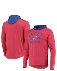 New Era Redroyal Buffalo Bills Active Block Hoodie Long Sleeve T Shirt