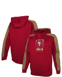 New Era Scarlet San Francisco 49ers Combine Authentic Rise Pullover Hoodie At Nordstrom