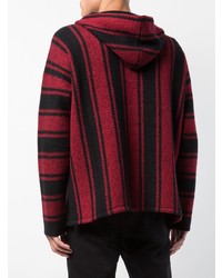 Adaptation Striped Hooded Sweater