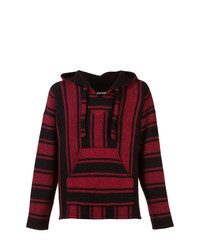 Adaptation Striped Hooded Sweater