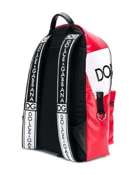 Dolce & Gabbana Logo Panelled Backpack