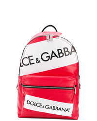Dolce & Gabbana Logo Panelled Backpack