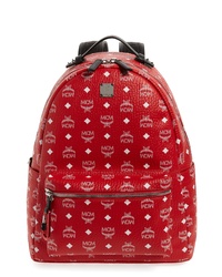 MCM Visetos Faux Leather Backpack