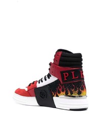 Philipp Plein Phantom Kick High Top Sneakers