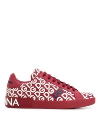 d and g sneakers red