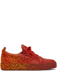 Giuseppe Zanotti Red Frankie Sneakers