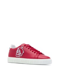 Philipp Plein Skull Patch Low Top Trainers