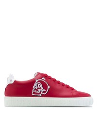 Philipp Plein Skull Patch Low Top Trainers