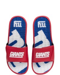 FOCO New York Giants Wordmark Gel Slide Sandals