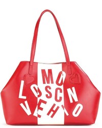 Love Moschino Logo Print Tote