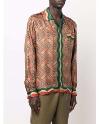 Casablanca All Over Graphic Print Shirt