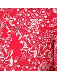 Diesel S Bandan Floral Print Woven Shirt