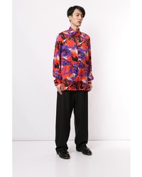 Necessity Sense Ted Psychedalic Print Shirt