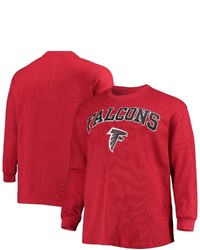 FANATICS Branded Red Atlanta Falcons Big T Sleeve T Shirt