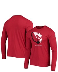 New Era Cardinal Arizona Cardinals Combine Authentic Sections Long Sleeve T Shirt At Nordstrom