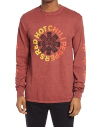 Merch Traffic Red Hot Chili Peppers Long Sleeve Graphic Tee