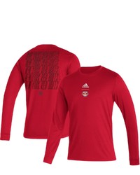 adidas Red New York Red Bulls Club Long Sleeve T Shirt At Nordstrom