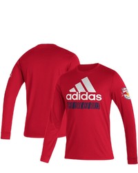 adidas Red New York Red Bulls Vintage Roready Long Sleeve T Shirt At Nordstrom