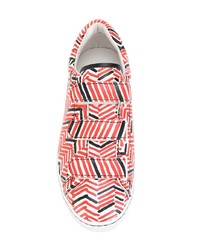 Ash Touch Strap Printed Sneakers