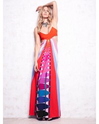 Mara Hoffman Cutout Printed Maxi Dress