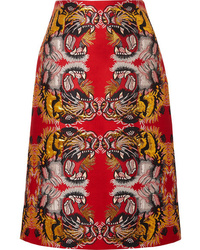 Gucci Jacquard Midi Skirt