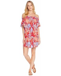 Red Carter Paradiso Cover Up Swimwear