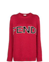 Fendi Logo Patch Sweater