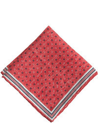 J.Crew Italian Linen Pocket Square In Liberty Floral Dot