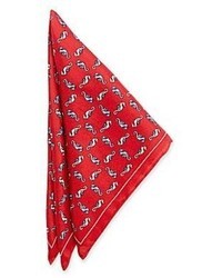 jcpenney Calabrum Seahorse Silk Pocket Square