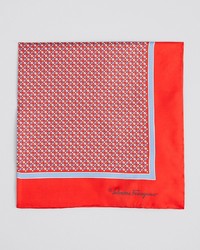 Salvatore Ferragamo Sardegna Buckle Pocket Square