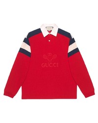 Gucci Oversize Polo With Tennis