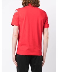 Ea7 Emporio Armani Logo Print Polo Shirt