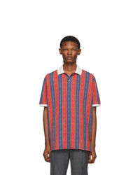 Gucci Red And Blue Chain Polo