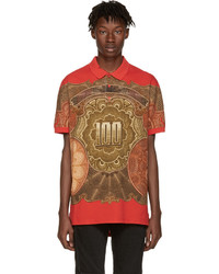 Givenchy Red Money Polo