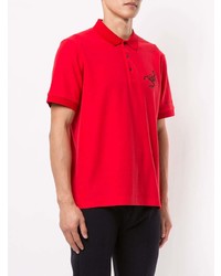 Blackbarrett Scorpion Print Polo Shirt