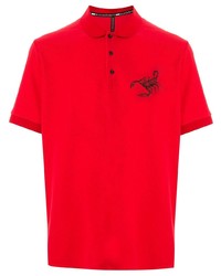 Blackbarrett Scorpion Print Polo Shirt