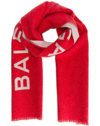 Balenciaga Logo Blanket Scarf