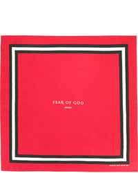Fear Of God Logo Print Scarf