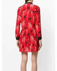 RED Valentino Printed Flared Dress