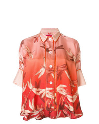 F.R.S For Restless Sleepers Dragonfly Print Blouse