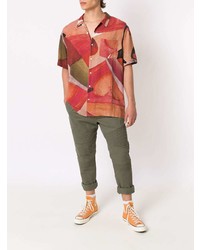 OSKLEN Abstract Print Short Sleeved Shirt