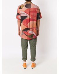 OSKLEN Abstract Print Short Sleeved Shirt