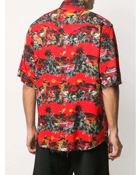 Mauna Kea Embroidered Gradient Short Sleeve Shirt