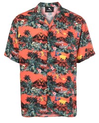 Mauna Kea Graphic Print Short Sleeve Shirt