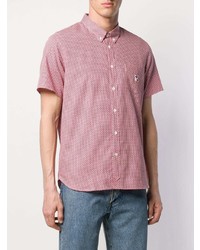 MAISON KITSUNÉ Printed Short Sleeved Shirt