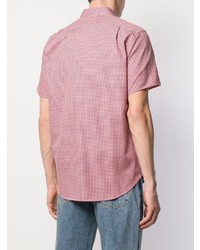 MAISON KITSUNÉ Printed Short Sleeved Shirt